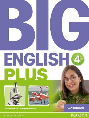 [object Object] «Big English Plus American Edition 4 Workbook», авторів Кристофер Сол Круз, Маріо Херера - фото №1