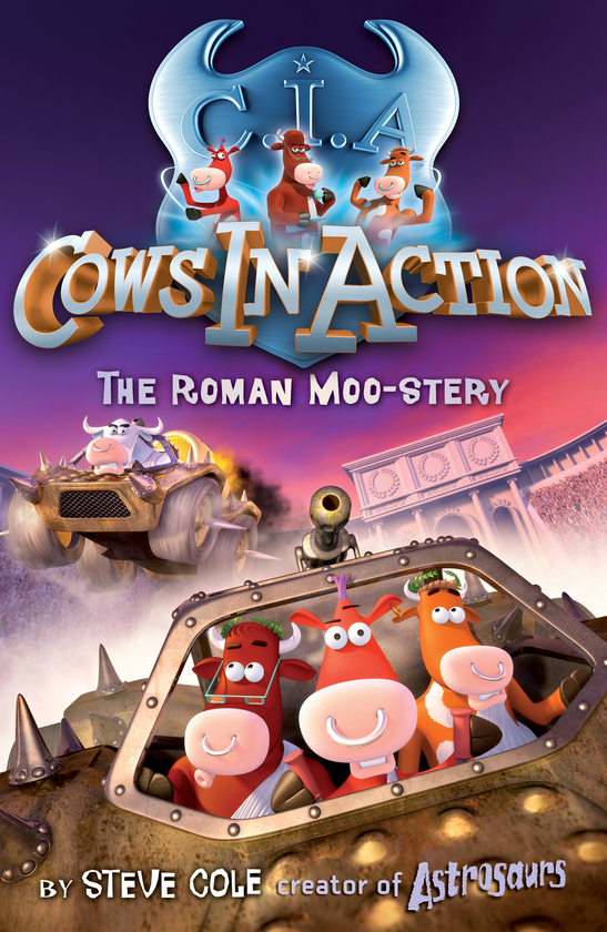 Бумажная книга «Cows in Action 3: The Roman Moo-stery», автор Стив Колл - фото №1