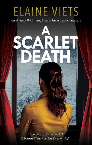 Паперова книга «A Scarlet Death», автор Елейн Вьєтс - фото №1