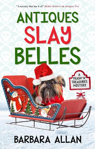 Бумажная книга «Antiques Slay Belles», автор Барбара Аллан - фото №1