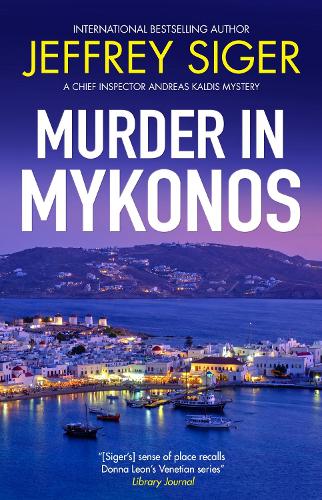 Паперова книга «Murder in Mykonos», автор Джеффрі Сігер - фото №1