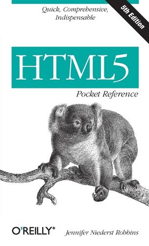 [object Object] «HTML5 Pocket Reference», автор Дженнифер Нидерст Роббинс - фото №1