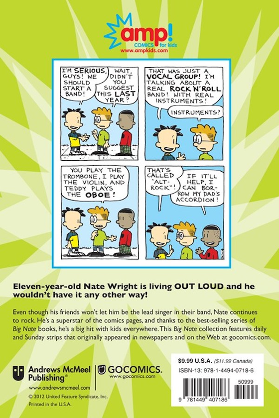 [object Object] «Big Nate Out Loud», автор Лінкольн Пірс - фото №3 - мініатюра