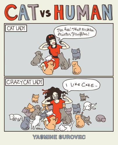 Бумажная книга «Cat Versus Human», автор Ясмин Суровек - фото №1