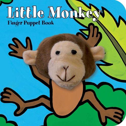 Паперова книга «Little Monkey: Finger Puppet Book», автор ImageBooks - фото №1