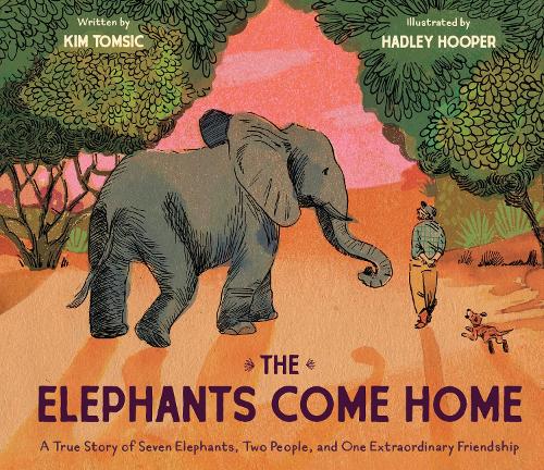Паперова книга «The Elephants Come Home: A True Story of Seven Elephants, Two People, and One Extraordinary Friendship», автор Кім Томсік - фото №1