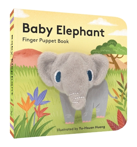 Бумажная книга «Baby Elephant: Finger Puppet Book» - фото №1