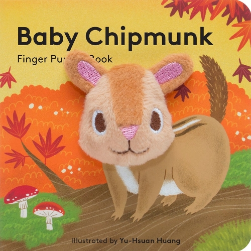 Бумажная книга «Baby Chipmunk: Finger Puppet Book» - фото №1