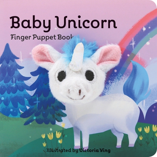 Бумажная книга «Baby Unicorn: Finger Puppet Book» - фото №1