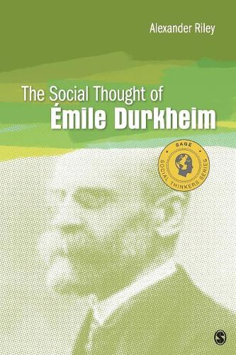 Бумажная книга «The Social Thought of Emile Durkheim», автор Александр Т. Райли - фото №1