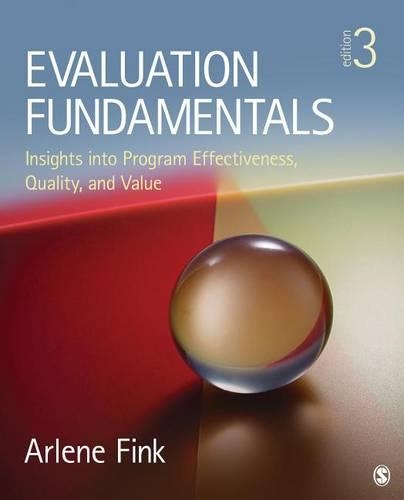 [object Object] «Evaluation Fundamentals: Insights into Program Effectiveness, Quality, and Value», автор Арлін Г. Фінк - фото №1