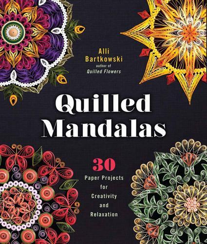 Бумажная книга «Quilled Mandalas: 30 Paper Projects for Creativity and Relaxation», автор Алли Бартковски - фото №1