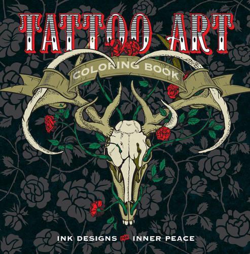 Бумажная книга «Tattoo Art Coloring Book: Ink Designs for Inner Peace», автор Ларк Крафтс - фото №1