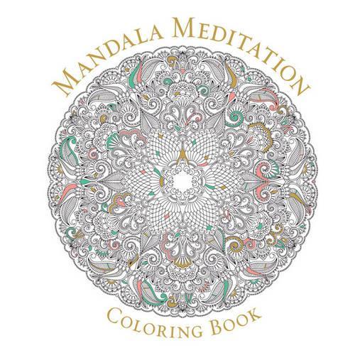 Бумажная книга «Mandala Meditation Coloring Book», автор Юнион Сквер и Ко. - фото №1