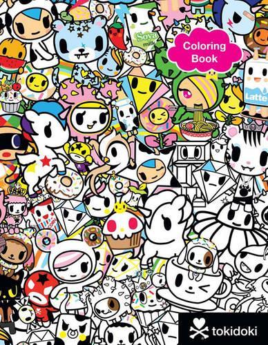 Бумажная книга «tokidoki Coloring Book», автор токидоки - фото №1