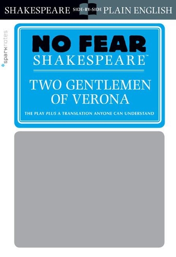 Бумажная книга «Two Gentlemen of Verona», автор SparkNotes - фото №1