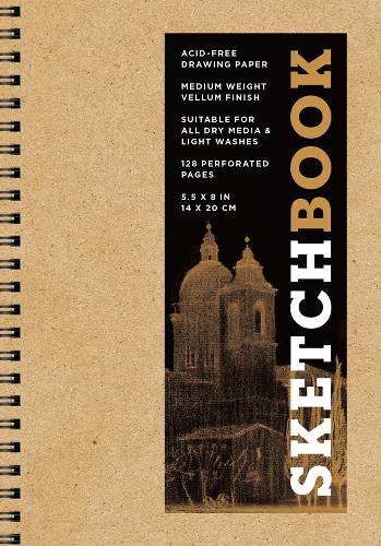 Паперова книга «Sketchbook (basic small spiral Kraft)», автор Юніон Сквер і Ко. - фото №1