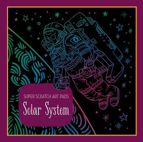 [object Object] «Super Scratch Art Pads: Solar System», автор Sterling Children's - фото №1