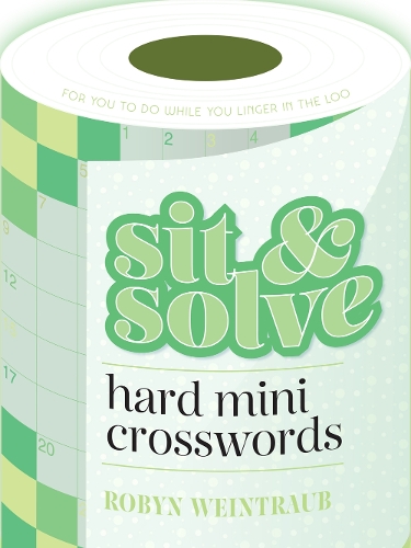 Паперова книга «Sit & Solve Hard Mini Crosswords», автор Робін Вайнтрауб - фото №1