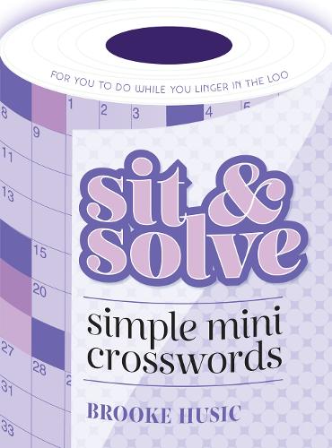 Бумажная книга «Sit & Solve Simple Mini Crosswords», автор Брук Хусик - фото №1