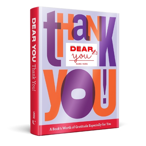 Бумажная книга «Dear You: Thank You!: A Book’s Worth of Gratitude Especially for You», автор Роби Рогге - фото №1