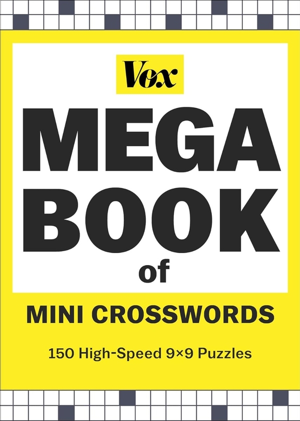 Бумажная книга «Vox Mega Book of Mini Crosswords: 150 High-Speed 9x9 Puzzles» - фото №1