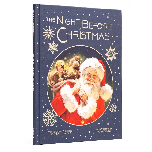 Бумажная книга «The Night Before Christmas (Deluxe Edition)», авторов Клемент К. Мур, Том Браунинг - фото №1