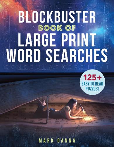 Бумажная книга «Blockbuster Book of Large Print Word Searches», автор Марк Данна - фото №1