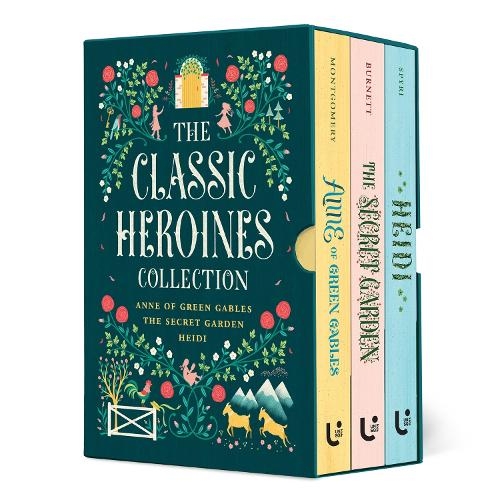 Бумажная книга «The Classic Heroines Collection Boxed Set: Anne of Green Gables, Heidi, The Secret Garden», авторов Фрэнсис Бернетт, Йоханна Спайри, Люси Мод Монтгомери - фото №1