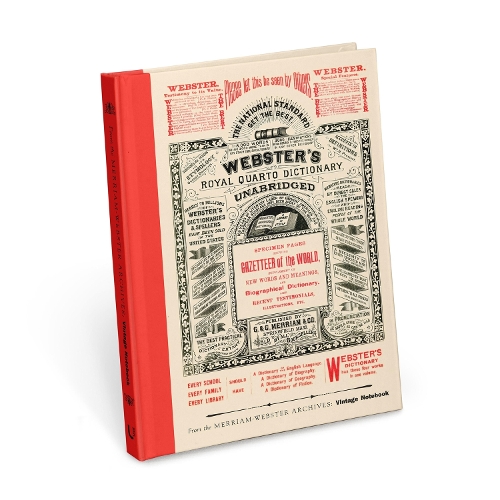 Paper book «From the Merriam-Webster Archives: Vintage Notebook: Art and Ephemera from America's Most Trusted Dictionary», author Merriam-Webster - фото №1