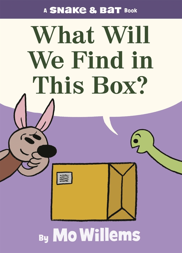 Паперова книга «Snake & Bat: What Will We Find in This Box?», автор Мо Віллемс - фото №1