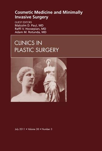 Паперова книга «Cosmetic Medicine and Minimally Invasive Surgery, An Issue of Clinics in Plastic Surgery», авторів Адам Ротонда, Малкольм Д. Пол, Раффі Овсепян - фото №1