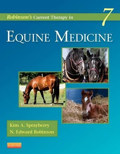 Паперова книга «Robinson's Current Therapy in Equine Medicine», авторів Кім А. Спрейберрі, Н. Едвард Робінсон - фото №1
