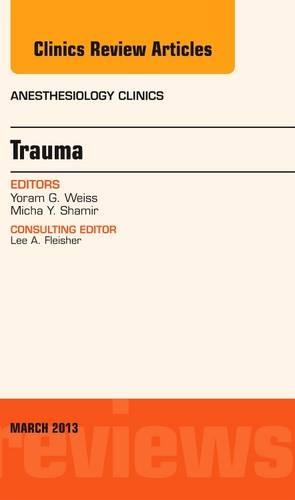 Паперова книга «Trauma, An Issue of Anesthesiology Clinics», авторів Міха Й. Шамір, Йорам Г. Вайс - фото №1