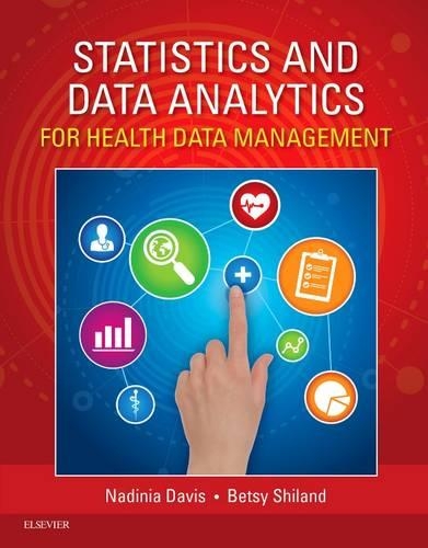 Паперова книга «Statistics & Data Analytics for Health Data Management», авторів Бетсі Дж. Шиланд, Надін А. Девіс - фото №1