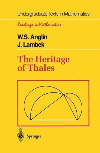 Паперова книга «The Heritage of Thales», авторів Дж. Ламбек, В.С. Англін - фото №1