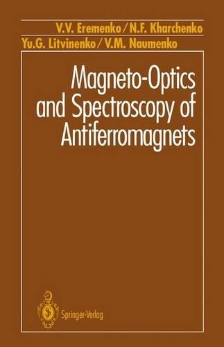 Паперова книга «Magneto-Optics and Spectroscopy of Antiferromagnets», авторів Н.Ф. Харченко, В.М. Науменко, В.В. Єременко, Ю.Г. Литвиненко - фото №1