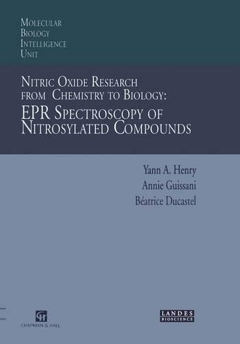 Бумажная книга «Nitric Oxide Research from Chemistry to Biology: EPR Spectroscopy of Nitrosylated Compounds», авторов Анни Гиссани, Беатрис Дюкастель, Ян А. Генри - фото №1