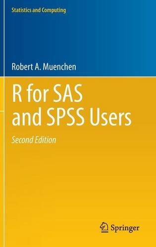 Паперова книга «R for SAS and SPSS Users», автор Роберт А. Мюнхен - фото №1