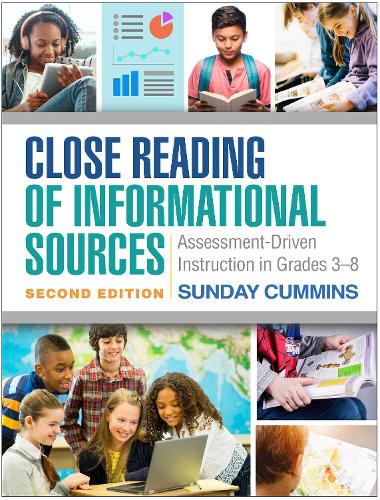 Паперова книга «Close Reading of Informational Sources, Second Edition: Assessment-Driven Instruction in Grades 3-8», автор Сандей Каммінс - фото №1
