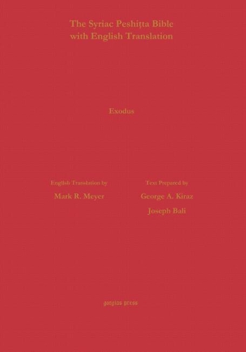 Паперова книга «Exodus According to the Syriac Peshitta Version with English Translation», автор Марк Мейєр - фото №1