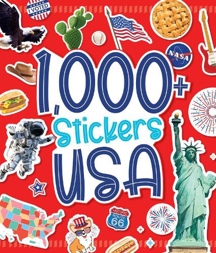 [object Object] «1,000 Stickers: USA», автор duopress - фото №1