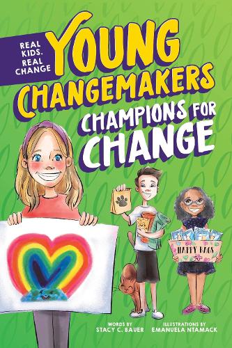 Паперова книга «Champions for Change», автор Стейсі Бауер - фото №1
