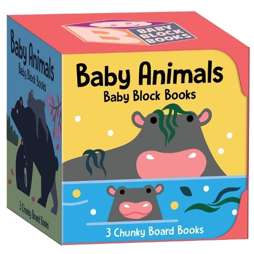 Бумажная книга «Baby Block Books: Baby Animals» - фото №1