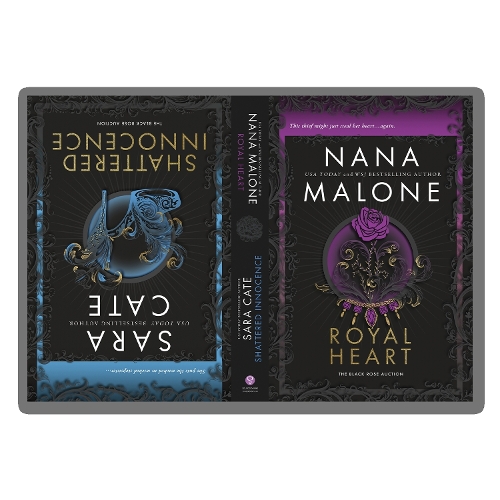 Бумажная книга «Shattered Innocence & Royal Heart: Books 5 & 6 in the Dark Romance Fairy Tale Retelling Series (Black Rose Auction Book 5 & 6)», авторов Нана Малоун, Сара Кейт - фото №1