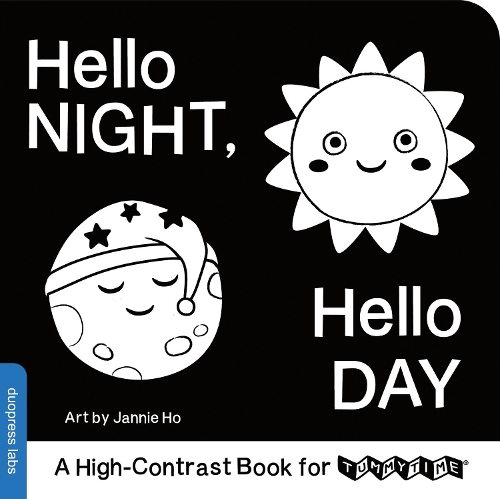 Бумажная книга «Hello Night, Hello Day: A High-Contrast Book for TummyTime» - фото №1