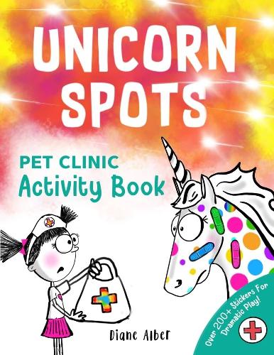 Паперова книга «Unicorn Spots: Pet Clinic Activity Book», автор Діана Альбер - фото №1