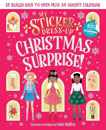 Бумажная книга «My Sticker Dress-Up®: Christmas Surprise!», автор Луиза Англикас - фото №1