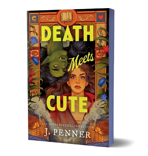 Паперова книга «Death Meets Cute: A Cosy Grumpy x Sunshine Romantasy from the Author of the Adenashire Series», автор Дж. Пеннер - фото №1