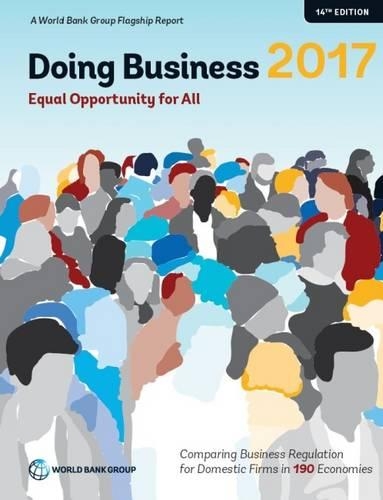 Бумажная книга «Doing business 2017: equal opportunity for all», автор Всемирный банк - фото №1